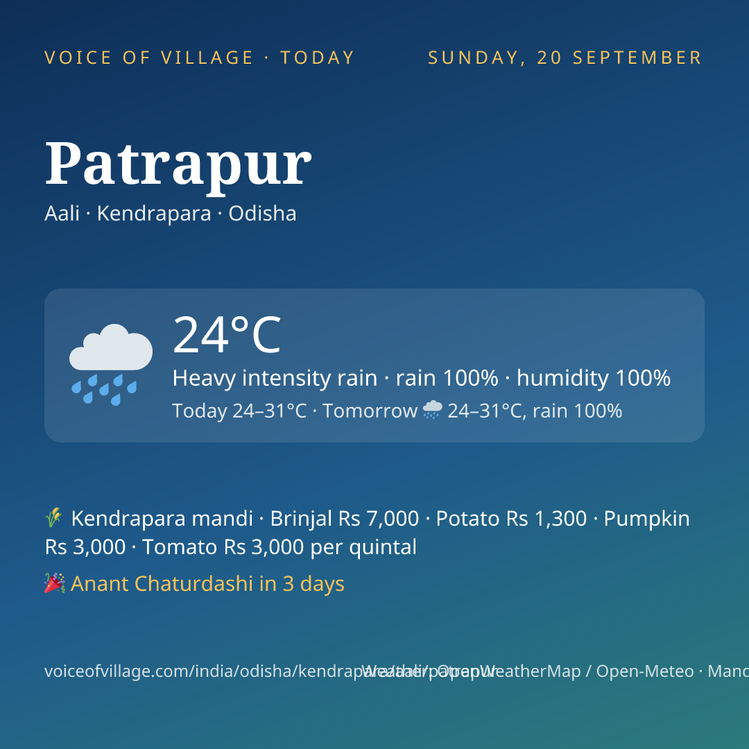 Patrapur today