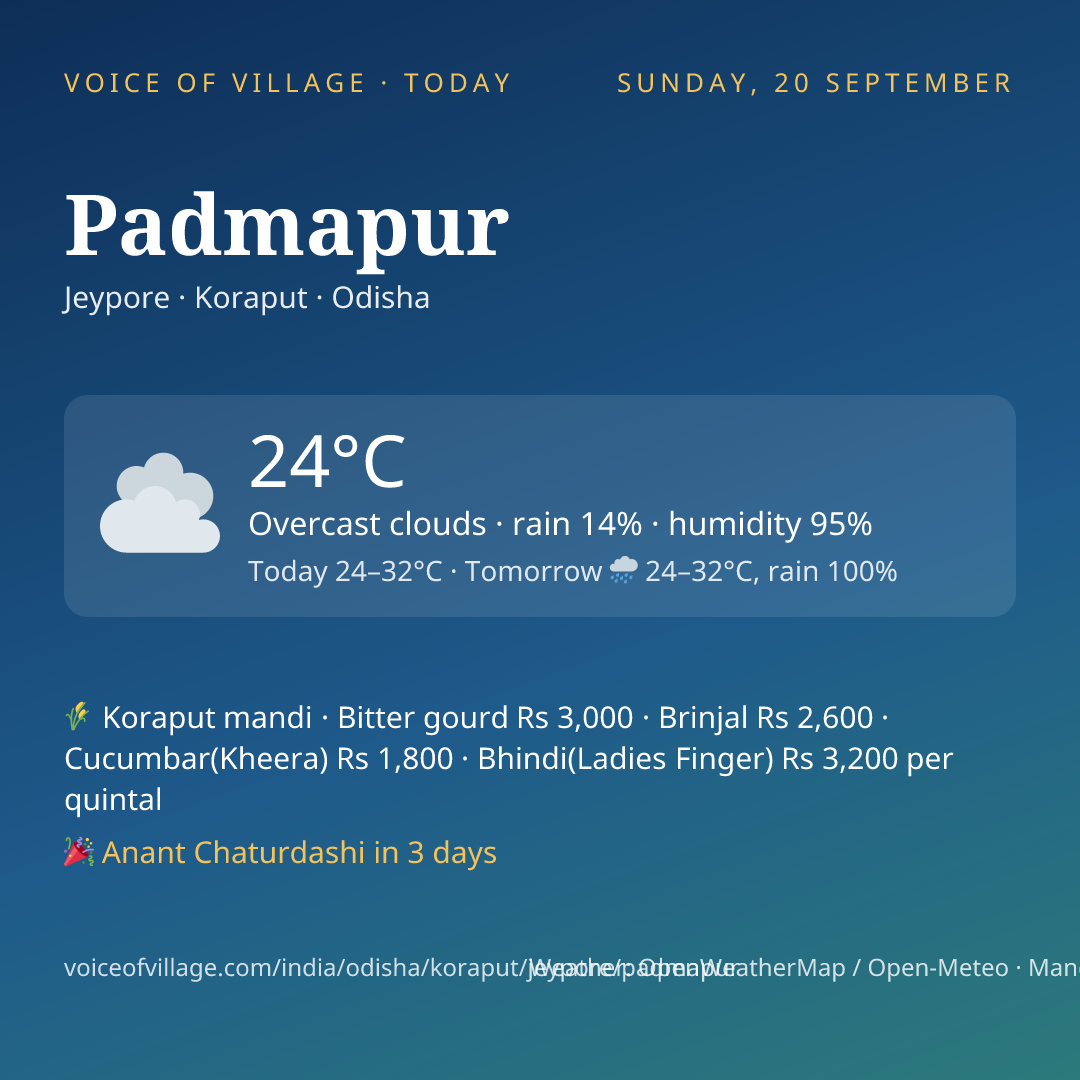 Padmapur today