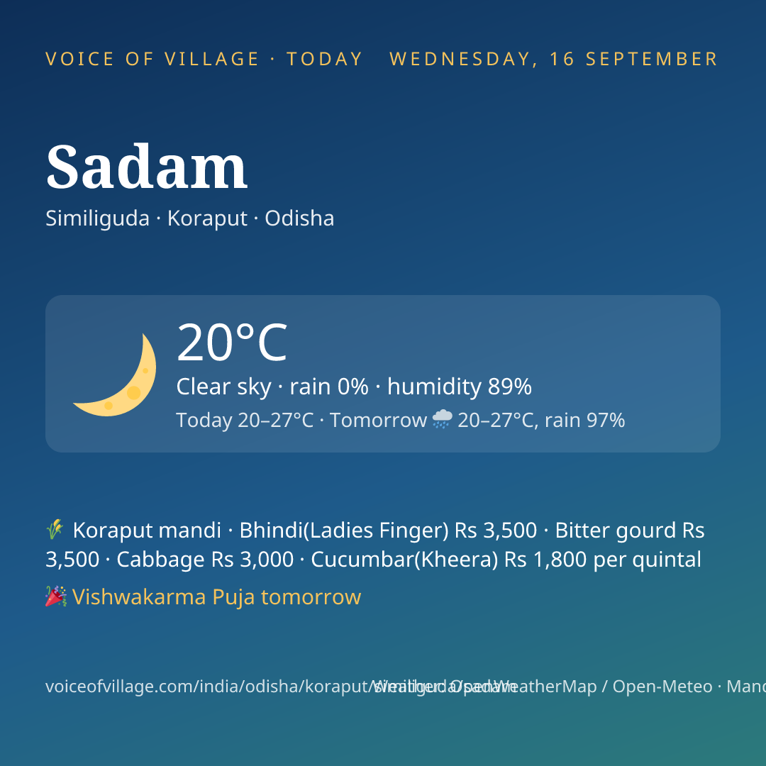Sadam today