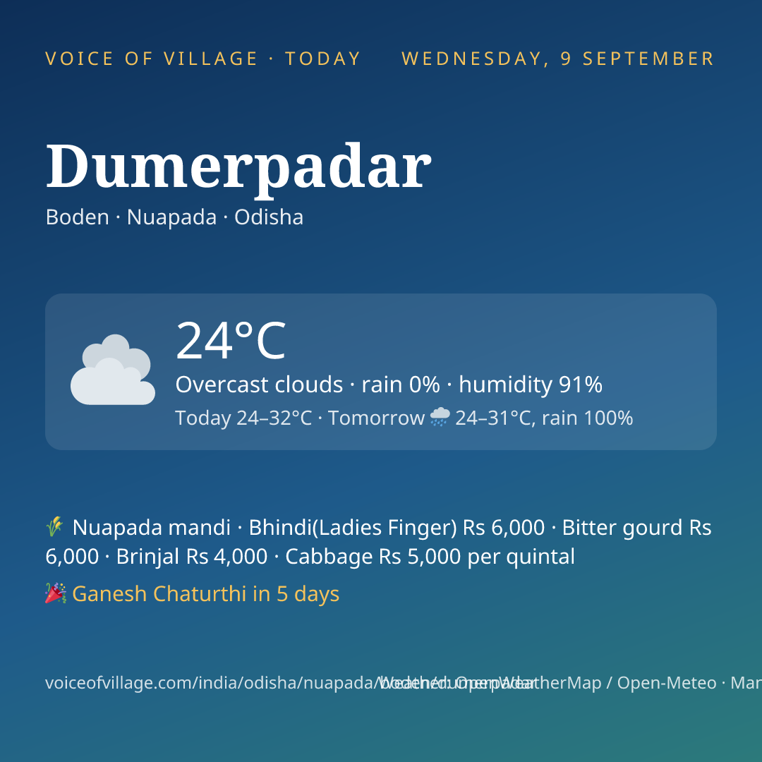 Dumerpadar today