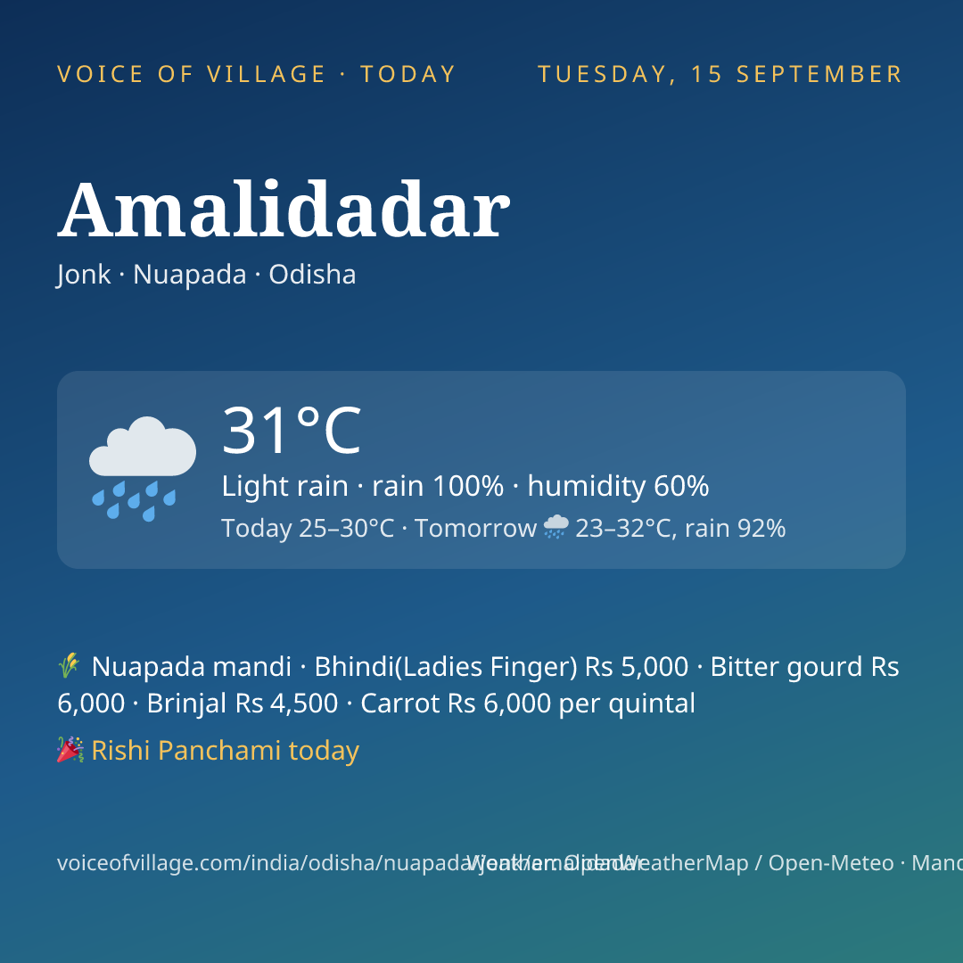 Amalidadar today