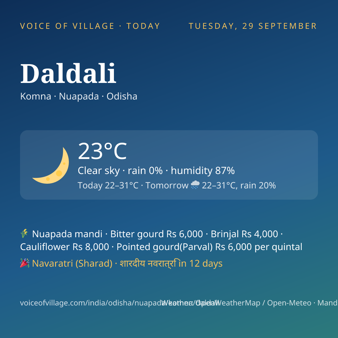 Daldali today