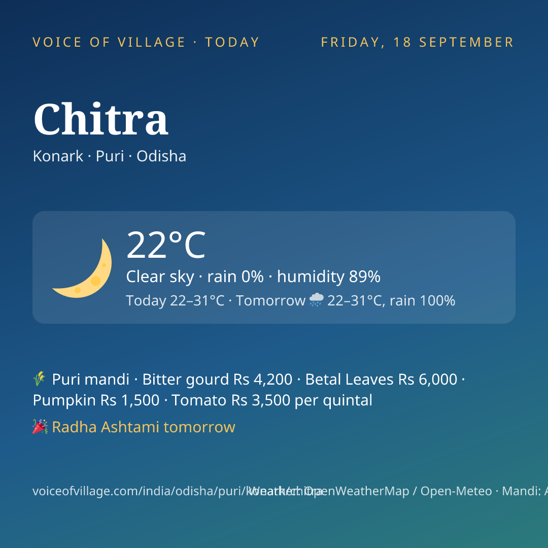 Chitra today