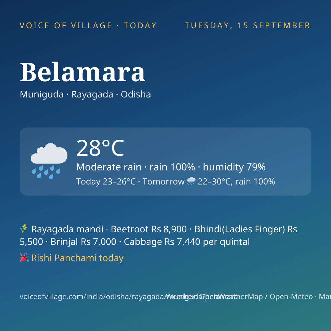 Belamara today