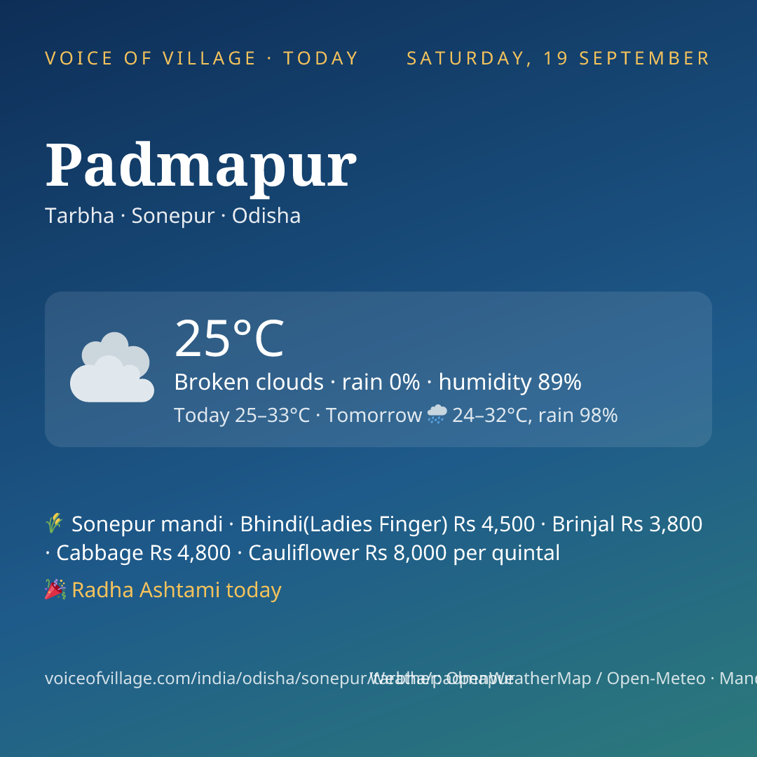 Padmapur today