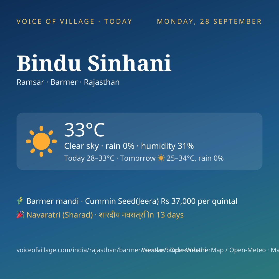 Bindu Sinhani today