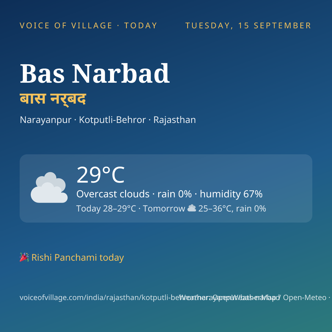 Bas Narbad today