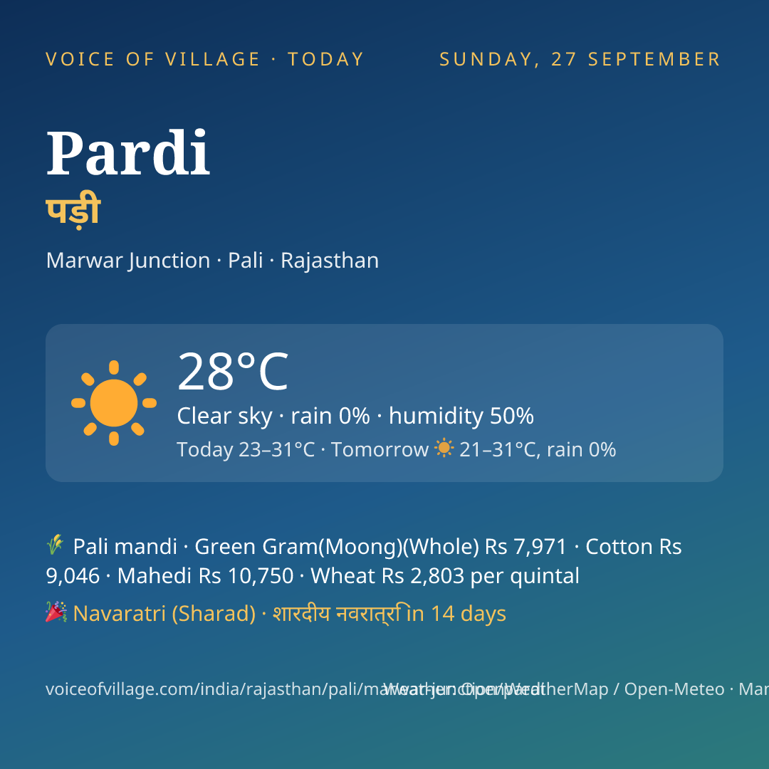 Pardi today