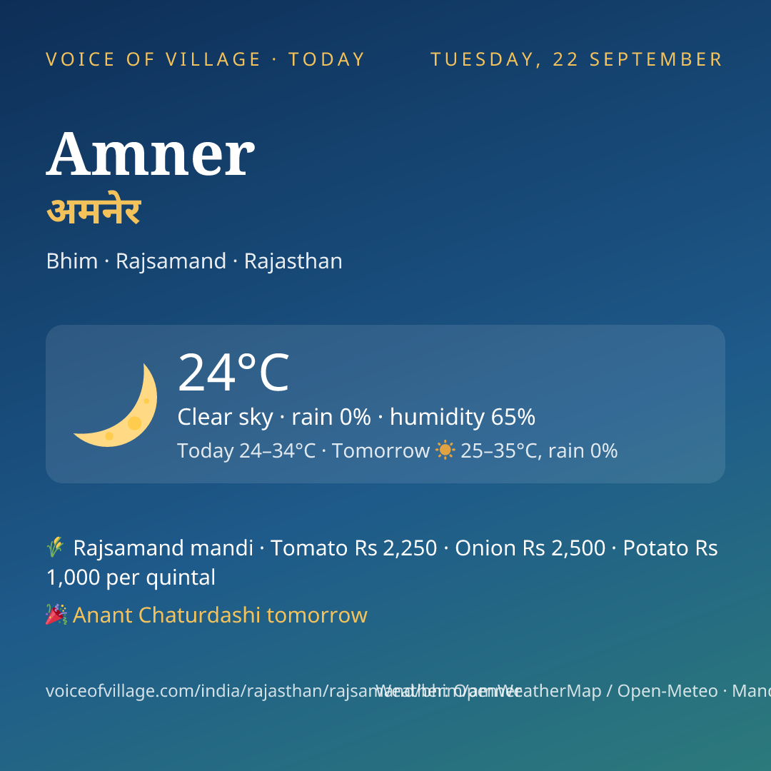 Amner today