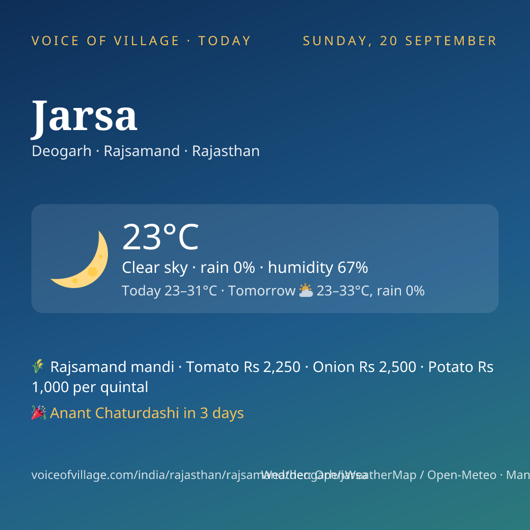 Jarsa today