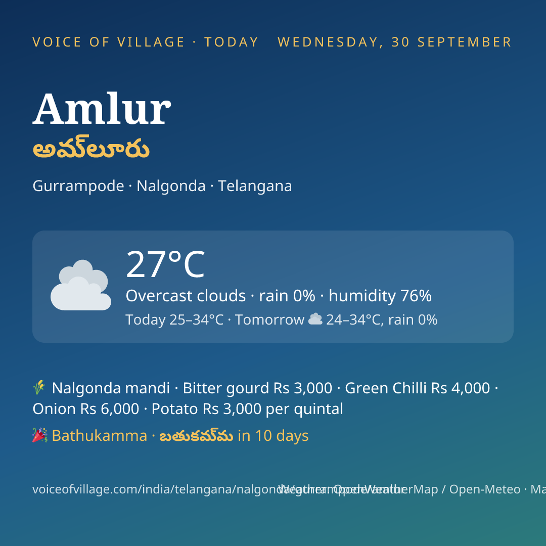 Amlur today