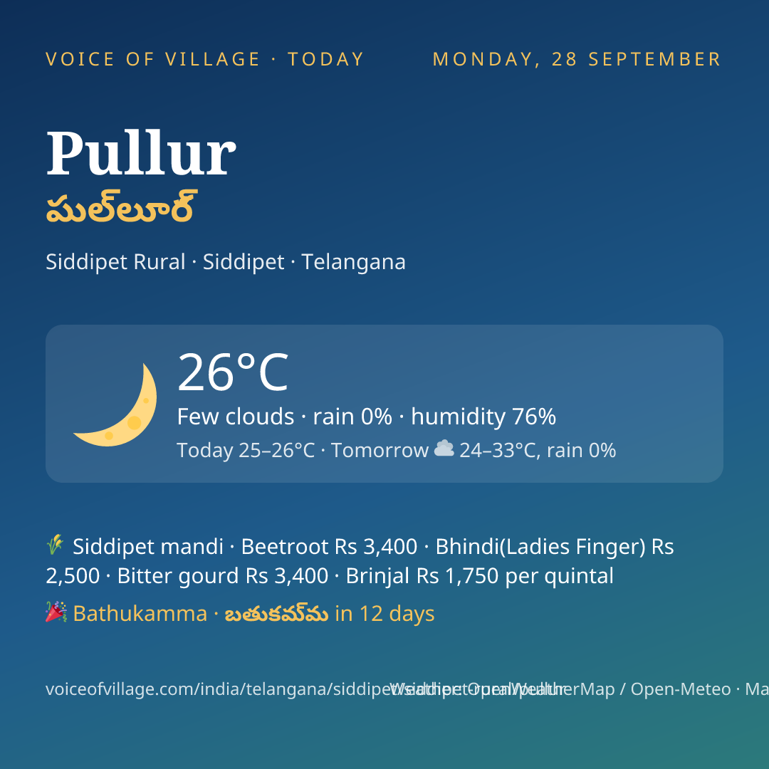 Pullur today