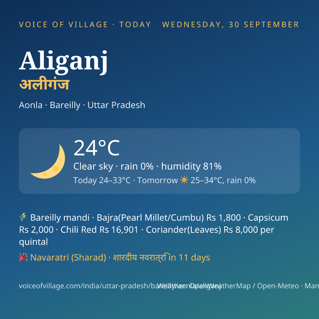 Aliganj today