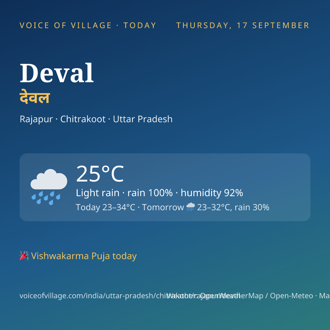 Deval today