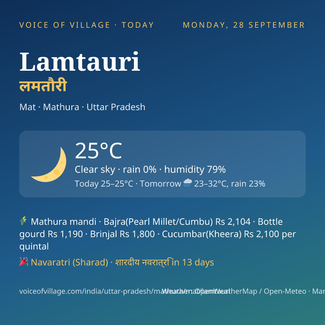 Lamtauri today