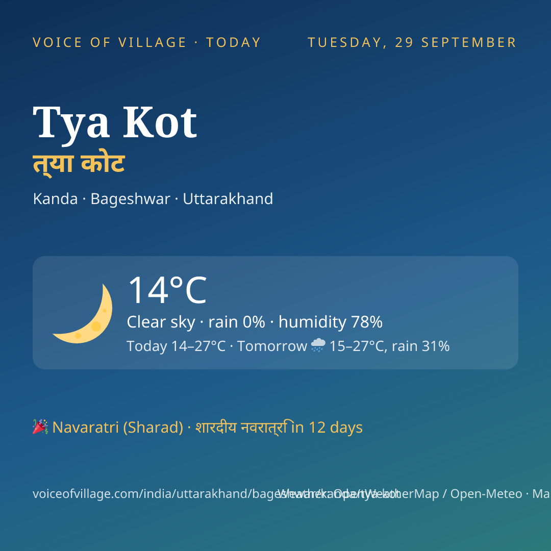 Tya Kot today