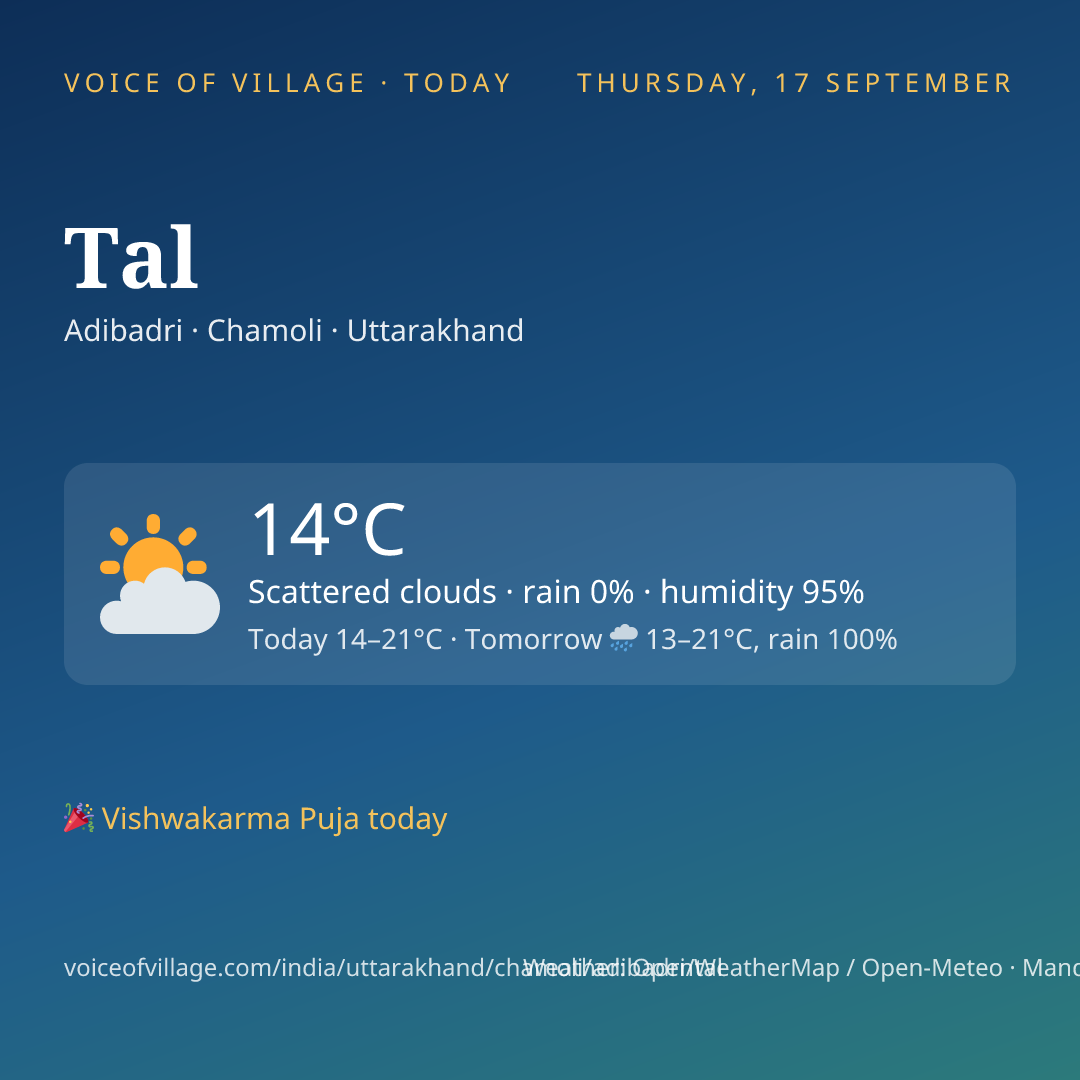 Tal today