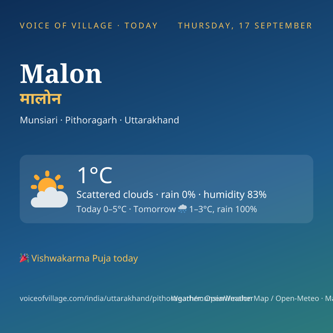 Malon today